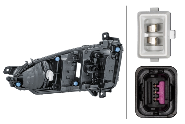 Lumini zi dreapta LED cu semnalizator, cu lampa pozitie PEUGEOT 508 [2]