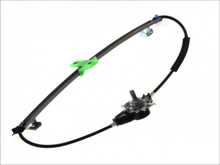 Macara geam Spate Dreapta (manual, fara motoras, numar de usi: 4) potrivit VW GOLF II, JETTA II, PASSAT B2 09.79-12.92 [3]