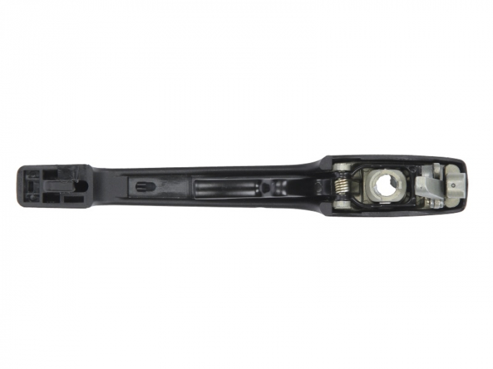 Maner usa Fata Dreapta exterior, cu locas incuietoare, crom/negru potrivit VW CADDY I, GOLF II, JETTA II, PASSAT B2, POLO, POLO CLASSIC, POLO II, SCIROCCO 0.9-2.2 1979-1994 [2]