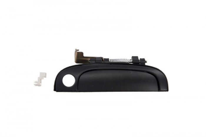 Maner usa fata dreapta exterior, cu locas incuietoare negru/grunduit, KIA RIO intre 2005-2011 [1]