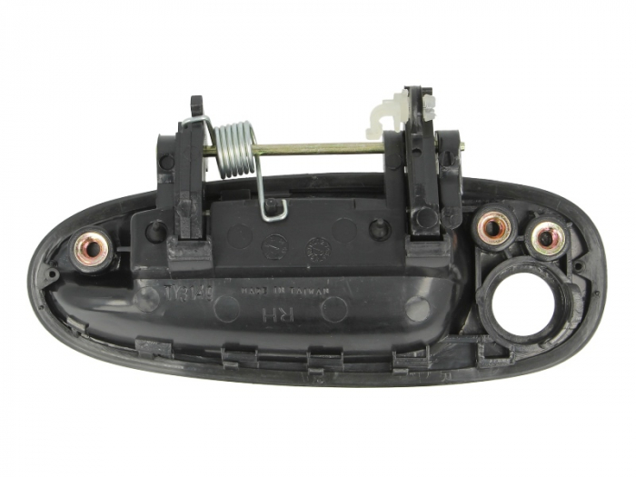 Maner usa Fata Dreapta exterior, cu locas incuietoare, negru potrivit TOYOTA COROLLA, RAV 4 I 1.3-2.0D 1996-2000 [2]