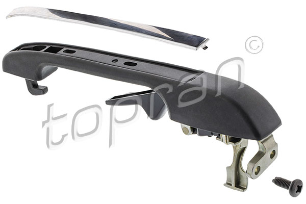 Maner usa Spate Dreapta (extern, negru) potrivit AUDI 80 B2, 90 B2 1.3-2.2 08.78-03.87 [3]