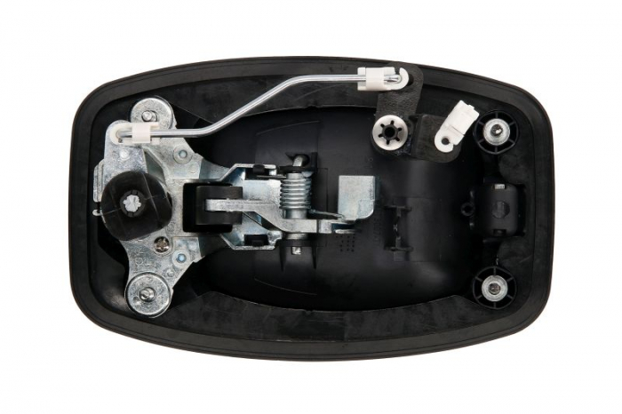 Maner usa Spate exterior, cu locas incuietoare, cu incuietoare negru potrivit CITROEN JUMPER; FIAT DUCATO; PEUGEOT BOXER 2.0-3.0D dupa 2002 [2]