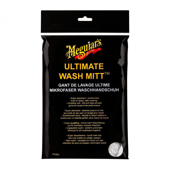 Manusa pentru spalare auto Meguiar's, microfibra, Ultimate Wash Mitt EU [2]