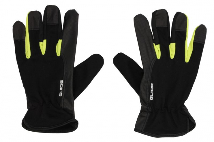 Manusi de protectie, marime: 10/XL, 1 pereche, culoare: galben/negru, durabilitate: EN 388; EN 420; Kategoria II, cum se foloseste: reutilizabil [1]