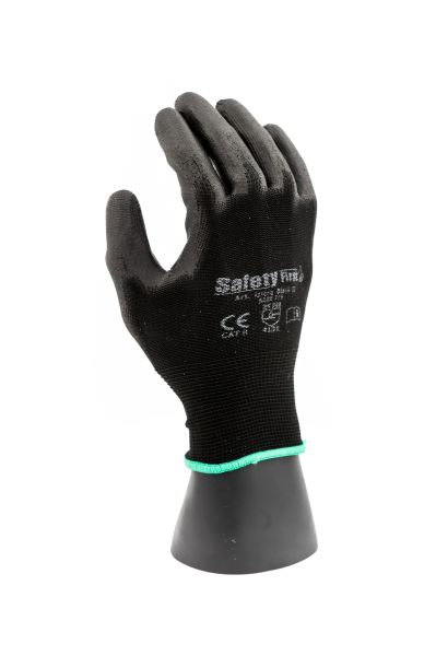 Manusi protectie negre, nylon, marimea 10/XL, 12 perechi [2]