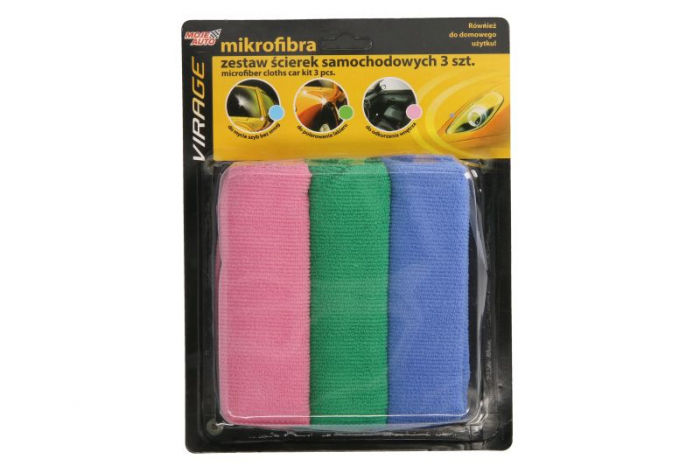 Microfibra, cantitate in set: 3 buc [1]