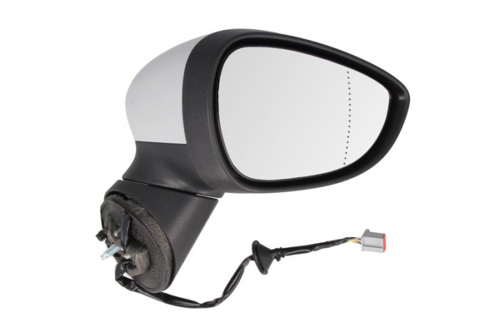 Oglinda dreapta electrica, asferic, incalzita, crom, grunduita FORD B-MAX dupa 2012 [2]