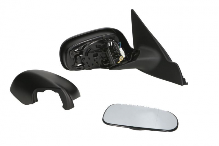 Oglinda dreapta electrica, asferic, incalzita, crom, grunduita, pliabila electric SAAB 9-3 intre 2002-2015 [3]