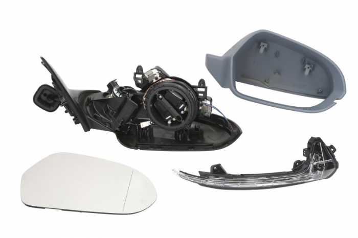 Oglinda dreapta electrica asferica, incalzita, crom, AUDI A6, A6 ALLROAD [1]