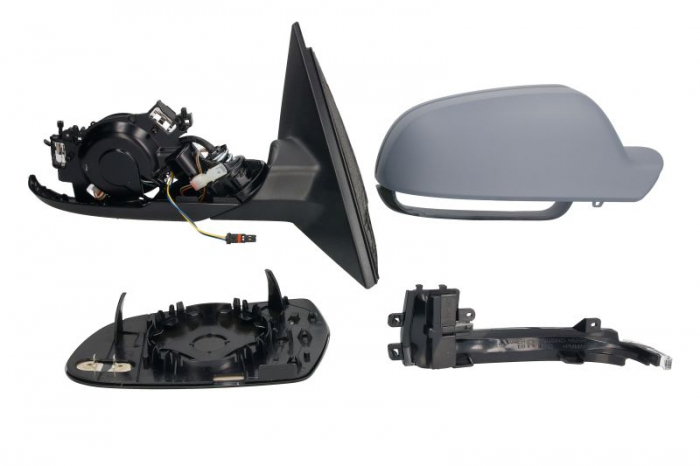 Oglinda dreapta electrica cu memorie, asferica, incalzita, AUDI A4 B8 intre 2011-2016 [2]