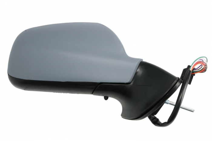 Oglinda dreapta electrica incalzita, albastra, grunduita, pliabila electrica, cu senzor temperatura PEUGEOT 407 intre 2004-2010 [3]