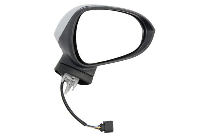 Oglinda dreapta electrica incalzita, crom, grunduita, pliabila electric SEAT LEON intre 2009-2012 [1]