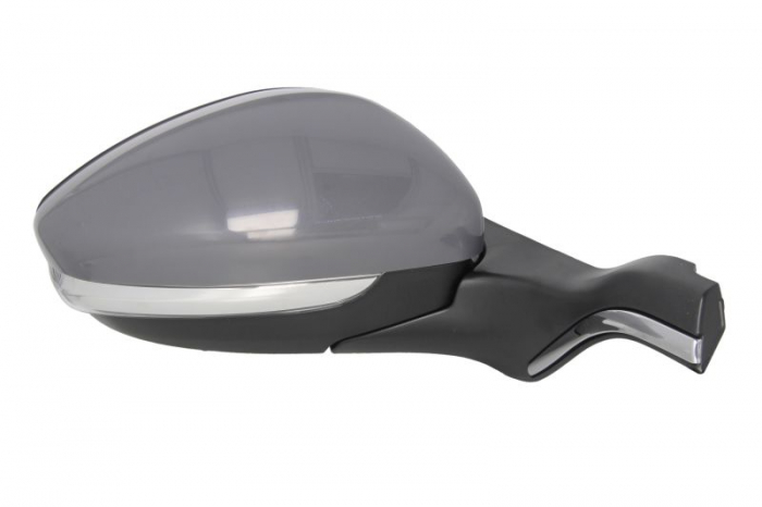 Oglinda dreapta electrica incalzita, crom, grunduita, pliabila electrica, cu senzor temperatura PEUGEOT 2008 I, 208, 208 I dupa 2013 [2]