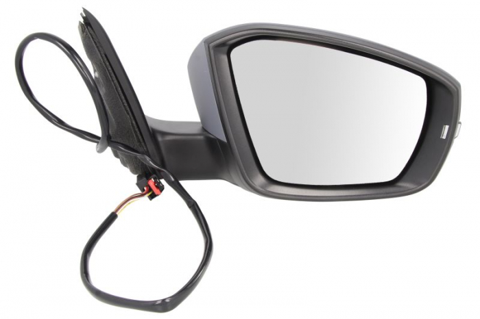 Oglinda dreapta electrica incalzita, crom, grunduita SKODA OCTAVIA dupa 2012 [1]