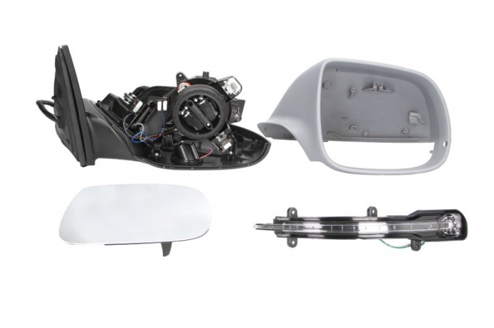 Oglinda dreapta electrica incalzita, grunduita, pliabila electric AUDI Q7 2009-2015 [1]