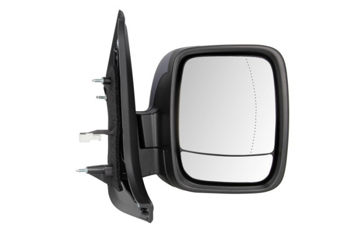 Oglinda dreapta manuala, asferic, crom, grunduita NISSAN PRIMASTAR; OPEL VIVARO; RENAULT TRAFIC intre 2006-2016 [1]