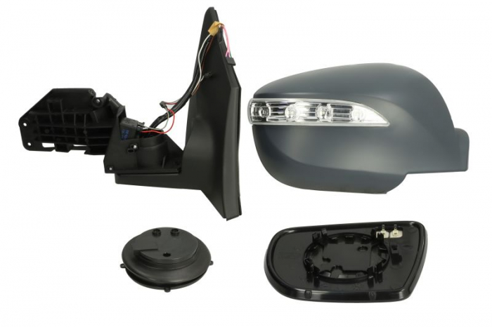 Oglinda laterala Dreapta electric, incalzita, crom, pliabil electric potrivit HYUNDAI IX35 [1]