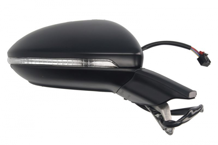 Oglinda laterala Dreapta electrica, incalzita, crom potrivit VW GOLF ALLTRACK VII, GOLF SPORTSVAN VII, Golf 7 VII, TOURAN [3]