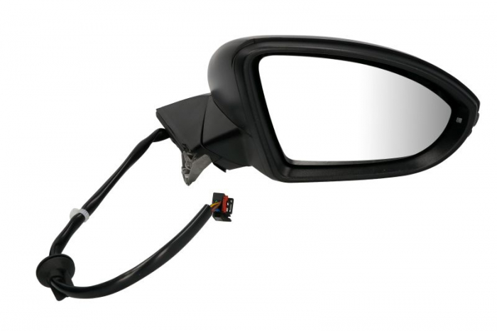 Oglinda laterala Dreapta electrica, incalzita, crom potrivit VW GOLF ALLTRACK VII, GOLF SPORTSVAN VII, Golf 7 VII, TOURAN [1]