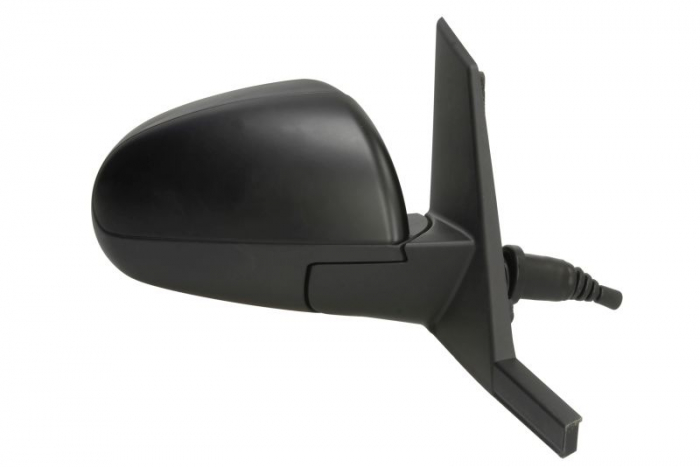 Oglinda laterala Dreapta mecanic, asferice, crom, potrivit MITSUBISHI COLT C VI, COLT VI pana in 2009 [3]