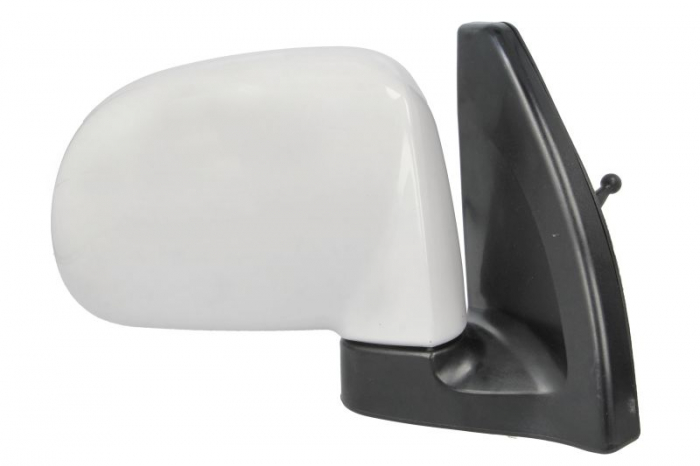 Oglinda laterala Dreapta mecanic, crom, potrivit HYUNDAI ATOS  [2]