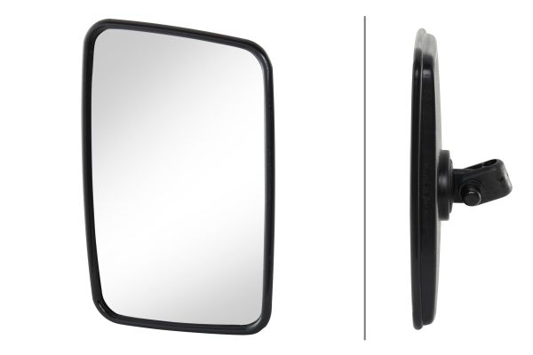 Oglinda laterala Dreapta/Stanga (manual, plat) potrivit MERCEDES G (W460), G (W461), G (W463), T1 (601), T1 (601, 611), T1 (602), T1 (B601), T1 (B602), T1/TN, T2/LN1 [2]