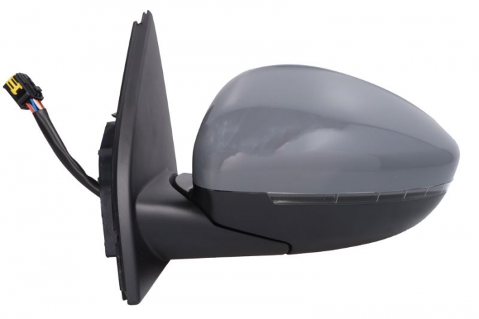 Oglinda laterala Stanga electric, incalzita, crom, pliabil electric potrivit PEUGEOT 308 II [1]