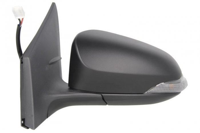 Oglinda laterala Stanga electric, incalzita, crom, potrivit TOYOTA AURIS pana in 2015 [3]