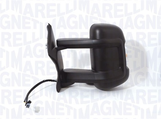 Oglinda laterala Stanga (manual, convexa, lung, cu senzor de temperatura) potrivit CITROEN JUMPER I, JUMPER II; FIAT DUCATO; PEUGEOT BOXER [3]