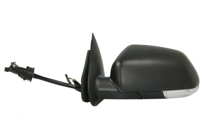Oglinda laterala Stanga mecanic, asferice potrivit SKODA OCTAVIA II [2]