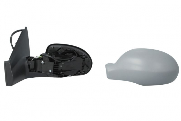 Oglinda stanga electrica, asferic, incalzita, albastra, grunduita, pliabila electric CITROEN C5 intre 2001-2004 [3]