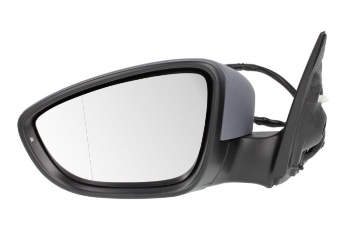 Oglinda stanga electrica, asferic, incalzita, crom, grunduita, pliabila electrica, cu lumina VW SCIROCCO intre 2008-2014 [2]