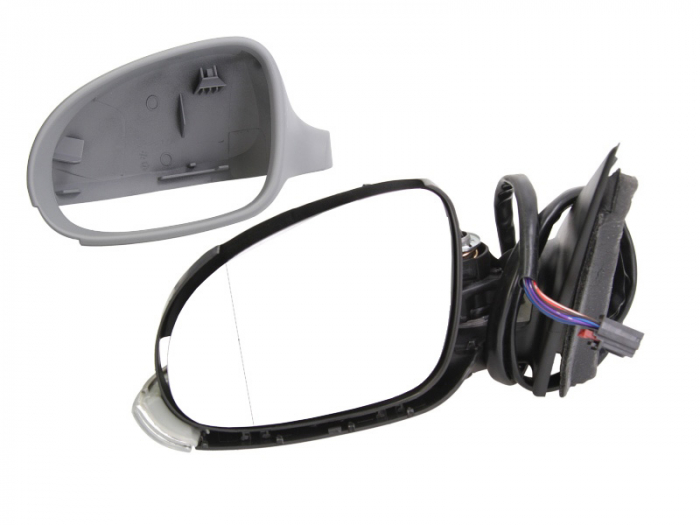 Oglinda stanga electrica, asferic, incalzita, grunduita, pliabila electric VW PASSAT intre 2005-2010 [1]