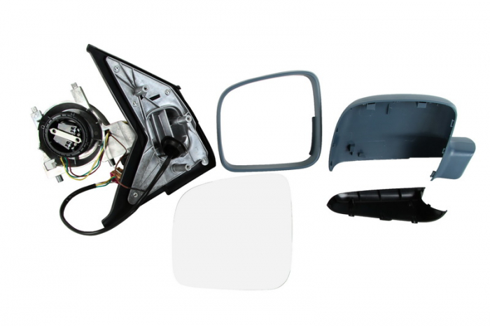 Oglinda stanga electrica, asferic, incalzita, grunduita VW TRANSPORTER intre 2003-2009 [1]