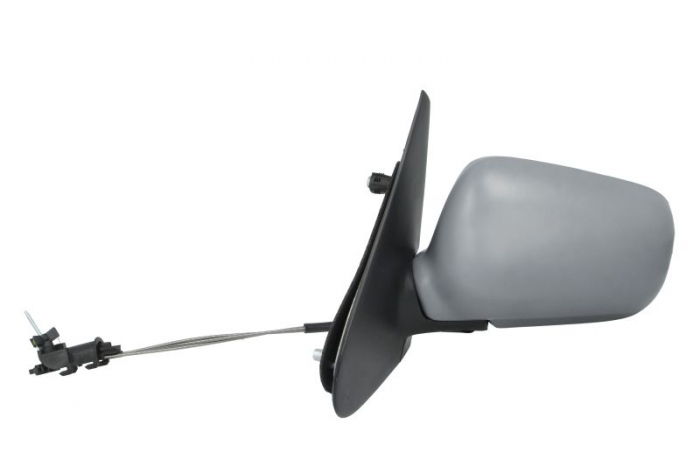 Oglinda stanga mecanica asferic, grunduita VW POLO intre 1994-1999 [2]