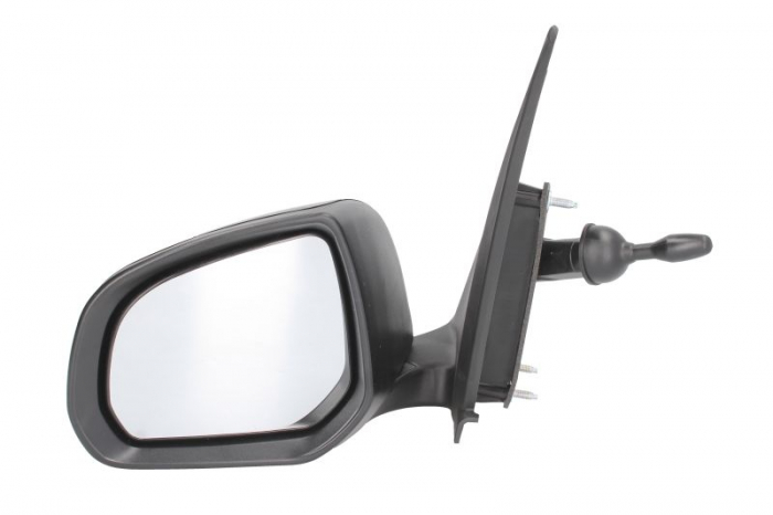 Oglinda stanga mecanica crom, grunduita NISSAN PIXO; SUZUKI ALTO intre 2009-2014 [1]