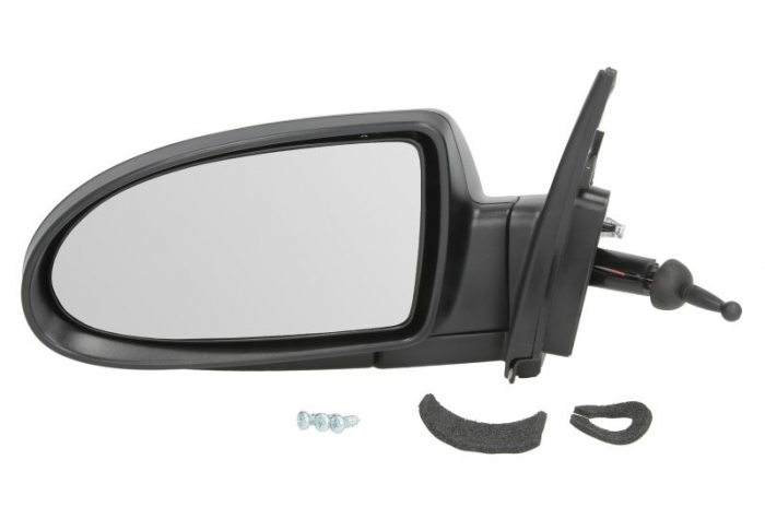 Oglinda stanga mecanica crom HYUNDAI ACCENT 3 III [1]