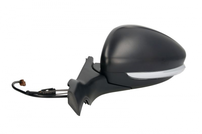 Oglinda stanga mecanica crom PEUGEOT 208, 208 I dupa 2012 [2]