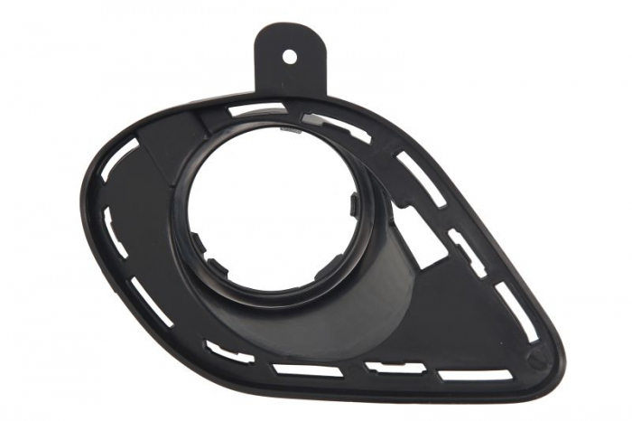 Ornament bara Fata Dreapta (Interior, HELLCAT/SRT, cu gauri pentru lampa de ceata, plastic, negru) 12.14- [1]