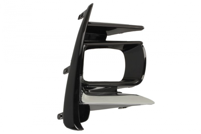 Ornament bara fata dreapta plastic negru/crom potrivit Toyota Sienna 2017-2020 [1]