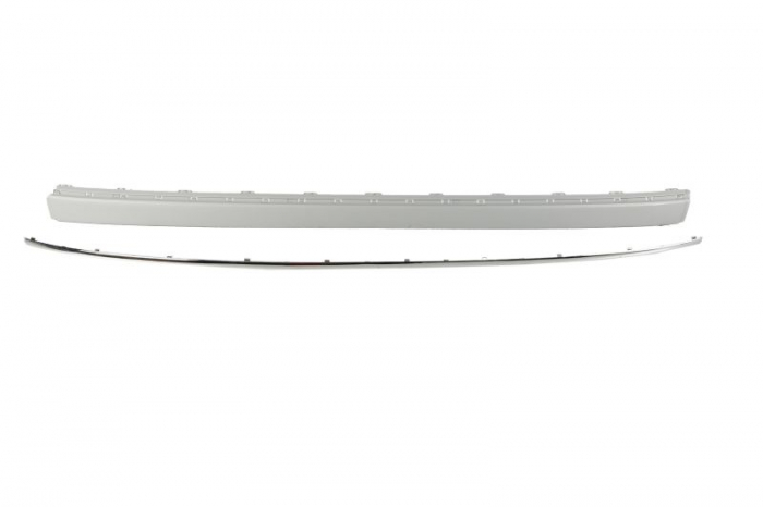Ornament bara spate mijloc, completa, crom/grunduita MERCEDES Clasa E limuzina intre 2003-2006 [2]