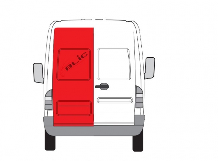 Panou reparatie usa Spate Stanga (strat, versiunea superioara) potrivit MERCEDES SPRINTER 2-T (B901, B902), SPRINTER 3-T (B903), SPRINTER 4-T (B904), SPRINTER 5-T (B905) 02.95-05.06 [2]