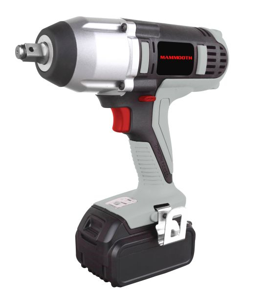 Pistol de impact pneumatic, sursa de alimentare: pe baterii, patrat exterior 1/2, cuplu maxim: 500Nm, 20V 0, impachetare: cutie [2]