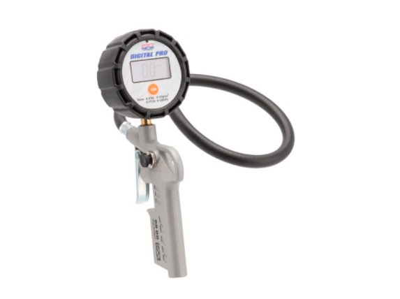 Pistol de umflare, pentru pompare, pentru verificarea presiunii aerului, digital, presiune bar: 0-12 bar, presiune psi: 0-174 psi, conector: 1/4, vehicule agricole; autobuze; masini de livrare; autotu [2]