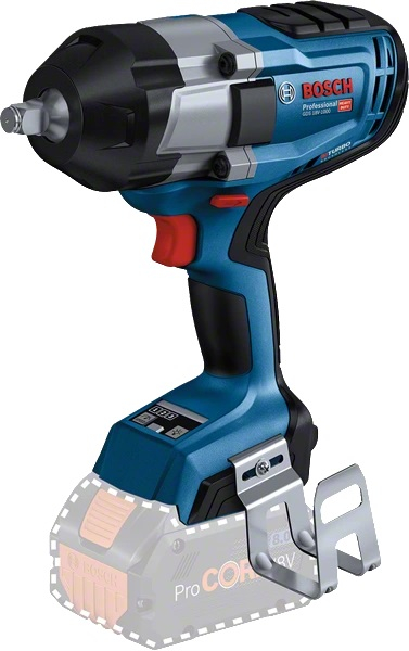 Pistol pneumatic, alimentare: acumulator, patrat exterior 1/2, cuplu maxim: 1600Nm, 18V 0 [1]