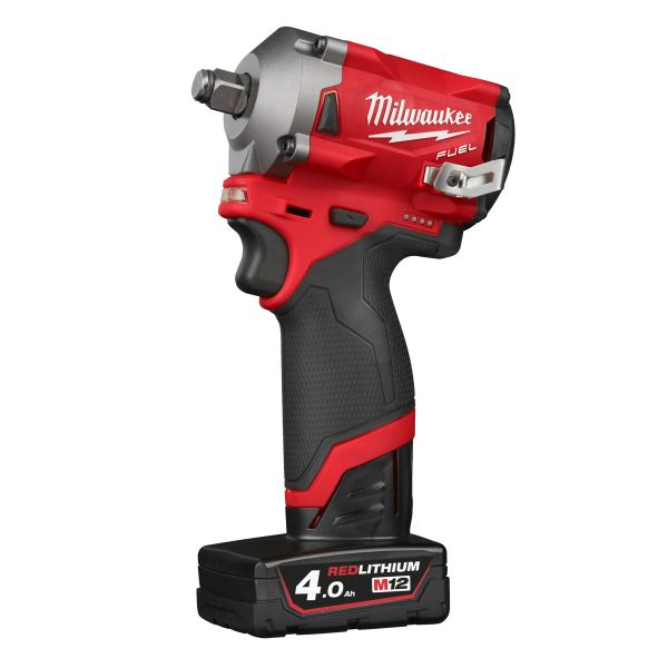 Pistol pneumatic pe baterii M12 FIWF12-422X, patrat exterior 1/2, cuplu maxim: 339Nm, 12V 2 x 2 / 4Ah, impachetare: valiză  [2]