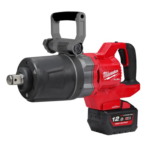 Pistol pneumatic pe baterii M18 ONEFHIWF1DS-121C, Pivot 1 cu 4 puncte, cuplu maxim: 1180 / 1254 / 1966 / 2576Nm, 18V 1 x 12Ah, impachetare: valiză  [4]