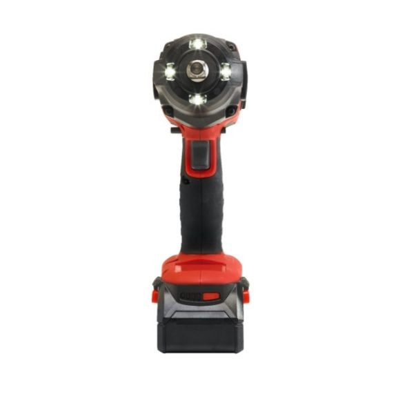 Pistol pneumatic pe baterii, patrat exterior 1/2, cuplu maxim: 1900Nm, 20V 0 x 4Ah, incarcator inclus [3]
