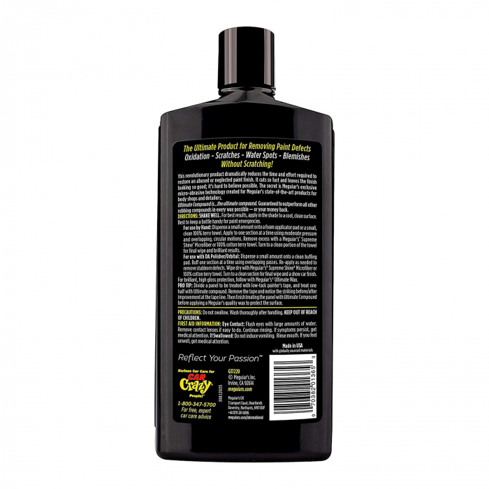 Polish abraziv Meguiar's, 450ml, Ultimate Compound [2]